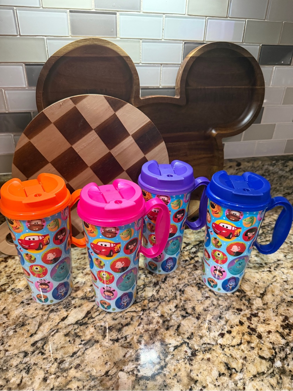 Disney Resort Refillable Mugs (set of 4)